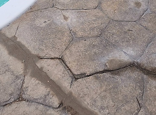 photo après d'une de nos réalisations de nivellement de béton
