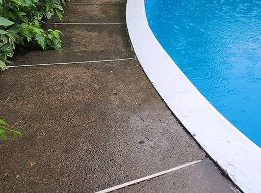 photo après d'une de nos réalisations de nivellement de béton